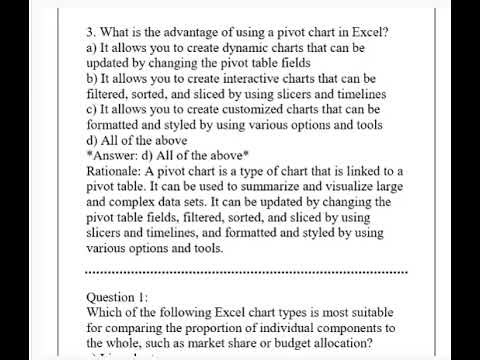 DATA ANALYSIS Advanced Graphing and Charting Latest Assessment MODULE 2 Q & A 2026