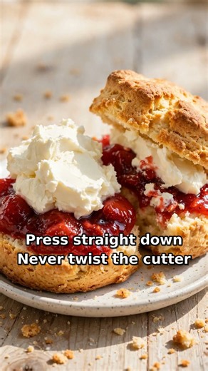 Mary Berry's Classic Scones — Tall & Fluffy #shorts