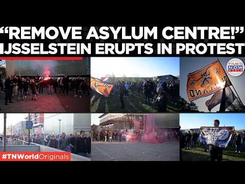 WATCH: Flares Lit as Massive Anti-Asylum Protest Rocks Netherlands Against Migrant Housing Plan