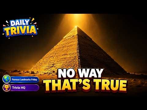 Famous Landmarks Trivia Challenge | Daily Trivia