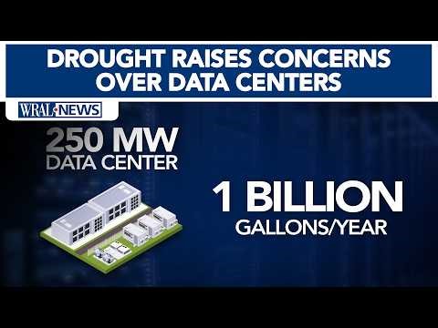 Drought raises concerns about data centers' water usage