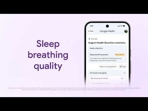 Google Health Sleep Breathing Quality: How Wearable Tech Tracks Your Rest