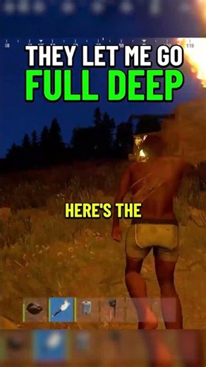 THEY LET ME GO FULL DEEP 😭💀 #shorts #coconutb #rust