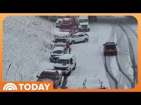Brutal Blast of Winter Hammers Parts of Midwest and Northeast