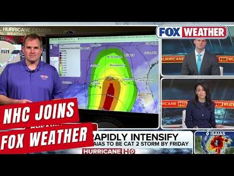 National Hurricane Center Director, Michael Brennan Updates FOX Weather on Tropical Storm Isaias