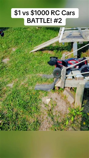 $1 vs $1000 RC Cars BATTLE! #2 #rc #car #battle