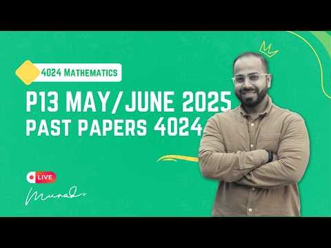 May/June 2025 P23 LIVE 🔥 | 4024 Maths Calculator Paper | Full Revision + Latest Past Paper