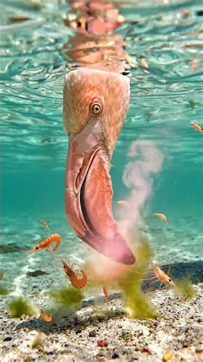 Why Do Flamingos Eat With Their Heads Upside Down? 🦩 | Amazing Animal Fact