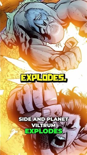 Viltrum Explodes: Massive Battle Destroys Planet! #shorts