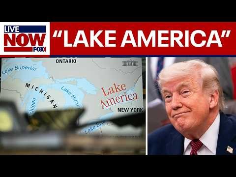 Trump signs order renaming Lake Ontario to "Lake America"