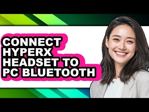 How to Connect Hyperx Headset to Pc Bluetooth (only Way)