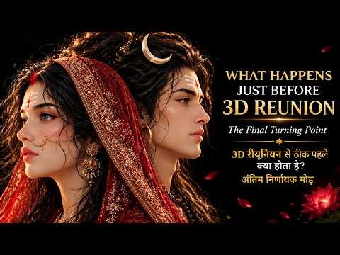 ॐ🔴 WHAT HAPPENS JUST BEFORE 3D REUNION The Final Turning Point 3D रीयूनियन से ठीक पहले क्या होता है?