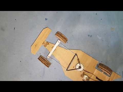 How to make ease cardboard R.C car and dc motor, Remote control car for school project
