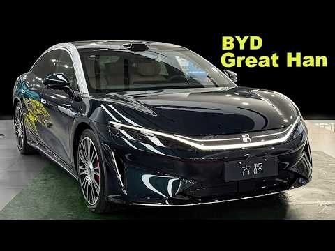 BYD Great Han | New 5.2m Full-Size Luxury Sedan in Detail