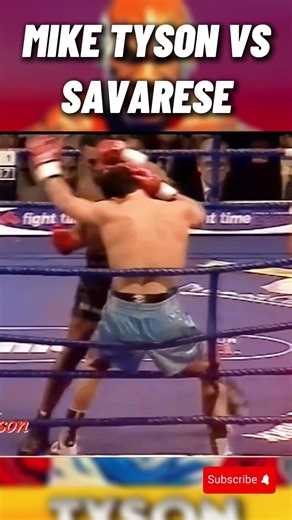 Mike Tyson vs Lou Savarese | Fastest KO Ever