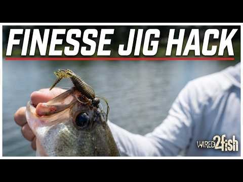 Try This Simple Finesse Jig Trick | BFS Bass Fishing