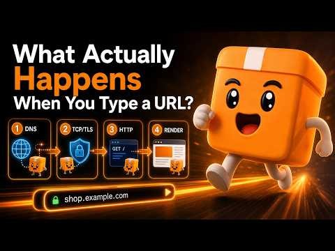 Typing a URL: The Full Journey From Your Keyboard to the Server