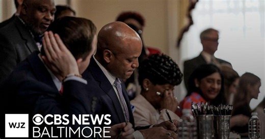 Maryland Gov. Moore signs new batch of bills into law