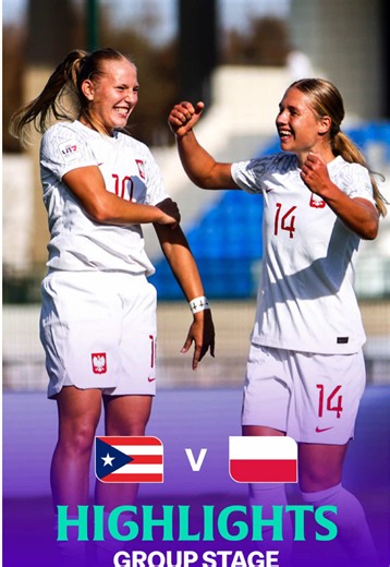 Puerto Rico vs Poland U17 WWC Highlights — Poland 5-1 Puerto Rico