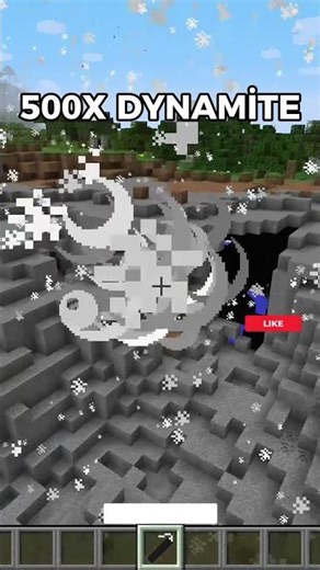 Minecraft 500X DYNAMİTE Explosion… 💥