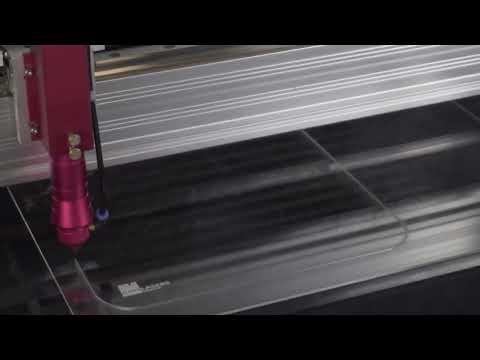 How to Cut Acrylic Screens with a CO2 Laser Clean Precision Acrylic Cutting