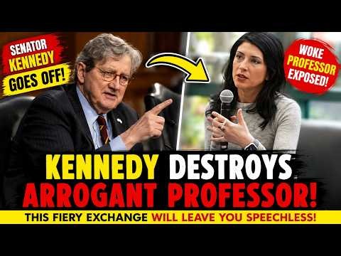 FED-UP Senator Kennedy FURIOUSLY DESTROYS Woke Democrat Professor During a Fiery Senate Exchange