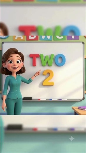 🔢 Counting 2 | TWO = 2 | Learn Numbers for Kids#CountingForKids #LearnNumbers #Two #MathsForKids