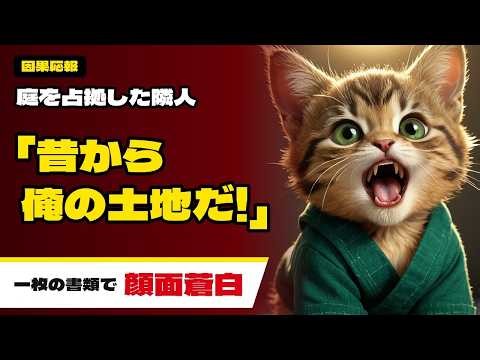 「昔からうちの土地だ」塀を壊した隣人→父の境界確認書の署名欄に顔面蒼白【スカッとする話】