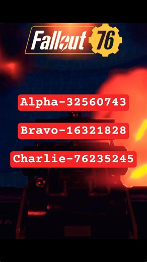 What are The Nuclear Keycodes This Week in #fallout76 May 6th - May 13th 2026