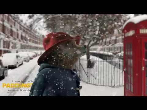 Parcelforce Christmas campaign featuring Paddington