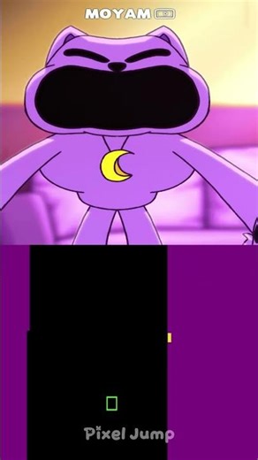 CATNAP 😱 POPPY PLAYTIME 3 |Pixel Jump Bouncing Square #poppyplaytime