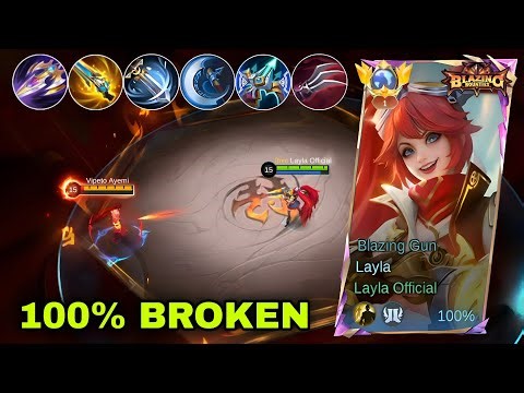 TOP GLOBAL LAYLA BEST BURST DAMAGE HACK BUILD 1 HIT 2026!!💀 (op build) - Mobile Legends