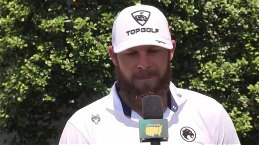 Tyrrell Hatton shot his best ever round at Augusta National today with a 6 under par 66, hitting every green, to climb inside the top 5 at the Masters.After the round he was asked about the difference from playing LIV Golf events to majors:“There's no adjustment. It's another tournament that you're at. You go on to the next hole, and you try your best. Wherever you play, whatever the tournament is, you're always giving it your best, and you're trying to prepare in a way to give yourself a chance