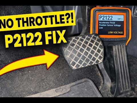 P2122 Code Explained: No Throttle Response? Easy Fix & Diagnosis!