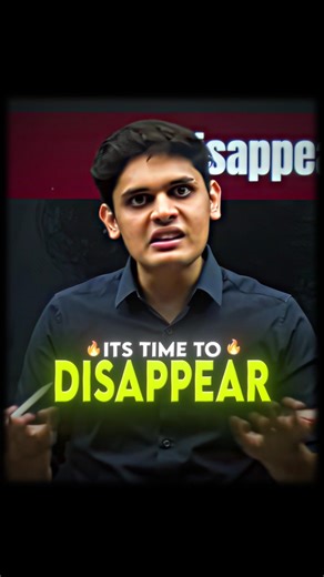 It's Time To Disappear 🔥||Prashant Kirad|| #shorts #boardexam #ytshorts #class10 #cbse #motivation