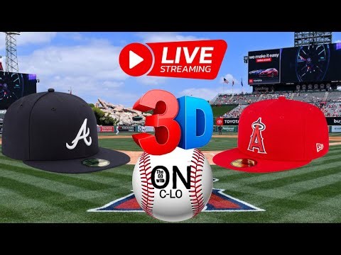 🔴Atlanta Braves vs Los Angeles Angels. Live MLB Baseball. Live Play by Play. 3D Presentation Live