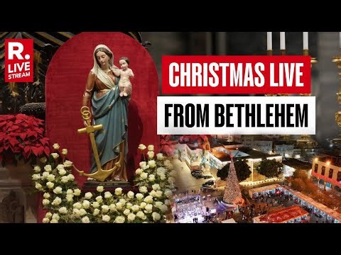 CHRISTMAS LIVE from Bethlehem Overlooking Manger Square, The Birthplace of Jesus Christ