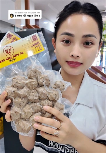 Bò viên siêu gân: món ăn hấp dẫn từ Châu Ngọc Thảo