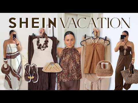 SHEIN VACATION HAUL 2026 - Lux Resort Wear, Vacation Outfits, Swimwear & Accessories!
