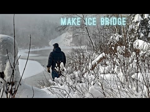 Off Grid Stranded For The Holidays ? Make An Ice Bridge