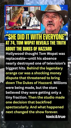 At 74, Tom Wopat Reveals the Truth About The Dukes of Hazzard#shorts
