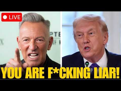 SHOCKING: Bruce Springsteen ROASTS Donald Trump LIVE – Trump LOSES IT Completely!
