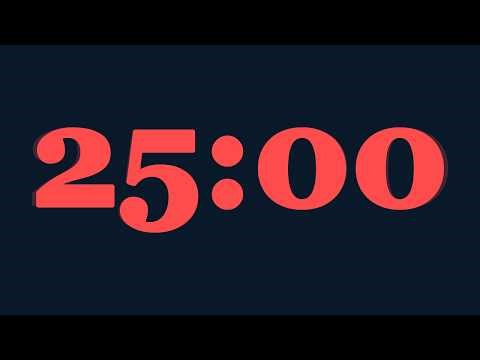 25 Minute Countdown Timer