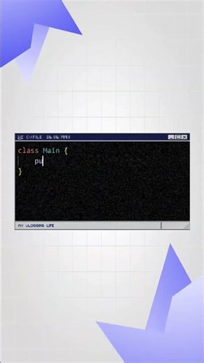 Learn Java in seconds 🚀Simple program, powerful concept 💡Start your coding journey today!