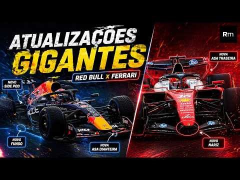 REVOLUÇÃO EM MIAMI: FERRARI E RED BULL TESTAM MEGA UPGRADES SOB PRESSÃO EM SESSÃO PRIVADA #f1