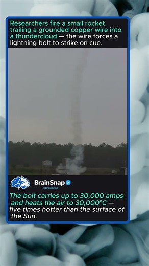 How Scientists Trigger Lightning on Command