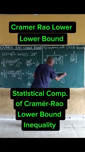 Cramer Rao Lower Bound on Exponential Distribution