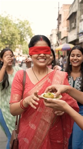 🥣 Blindfolded Pani Puri Taste Test Challenge