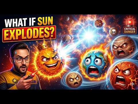 HALF EARTH BOILING 🔥 HALF EARTH FREEZING ❄️ SUN EXPLODE HO JAYEGI