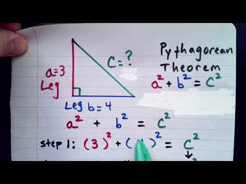 Part 3 "Pythagorean Theorem" Example Problem & How to CHECK YOUR ANSWER--UNDERSTANDING-Step By Step